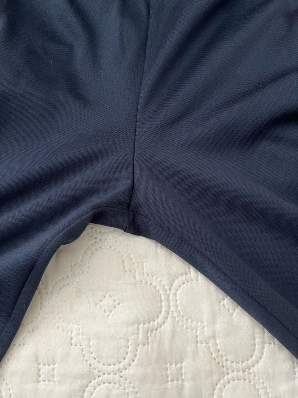 Tory Sport Navy Track Suit Set Jacket & Cropped Wide Leg Pants M - Picture 17 of 17